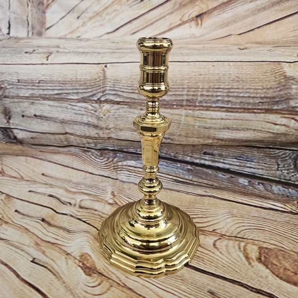 Baldwin Brass Candlestick 9.5"‎ - Picture 1 of 4